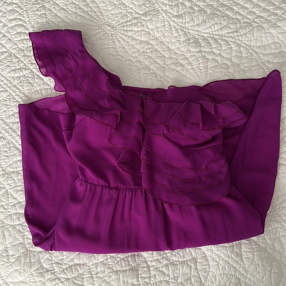 Chelsea & Violet One-Shoulder Ruffle Dress - Picture 8 of 11